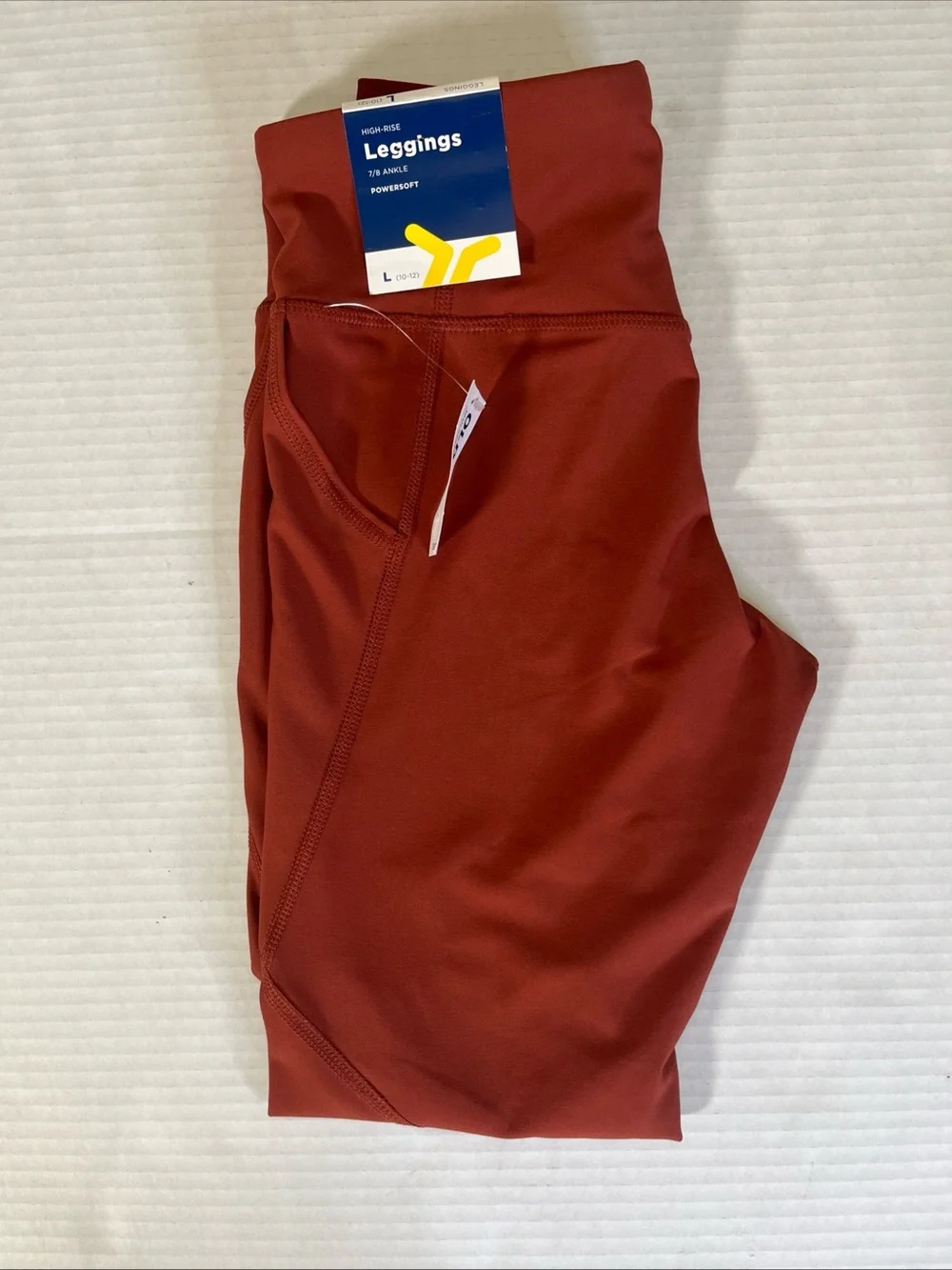 Old Navy Rust-Red High Rise Leggings